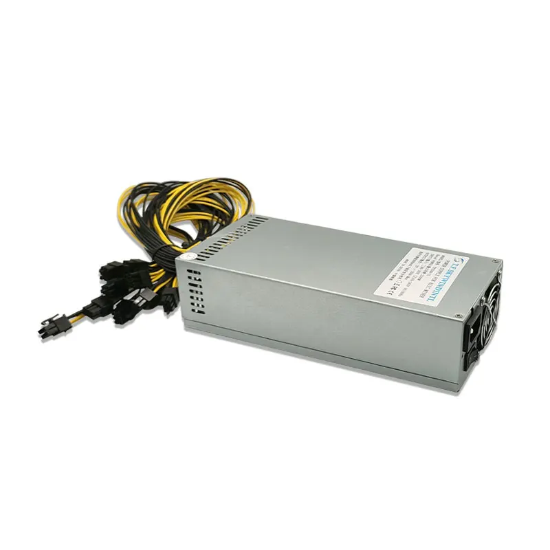 

Блок питания 1800 Вт 6PIN * 10 Ant ETH Antminer BTC LTC DASH Miner Max 2000 Вт PSU для S9/S7/L3 +/D3/T9/A8/E9/A4 + PK APW3 +++