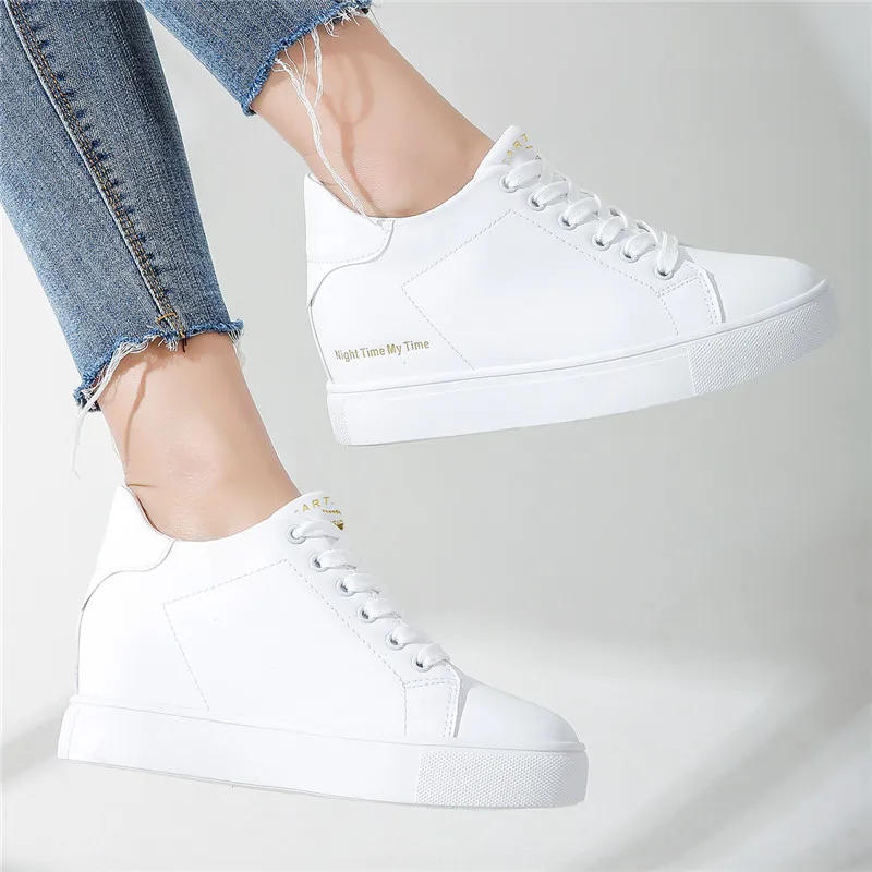 CARTELO/Женская обувь Повседневная Белая Женская простая Студенческая в Корейском