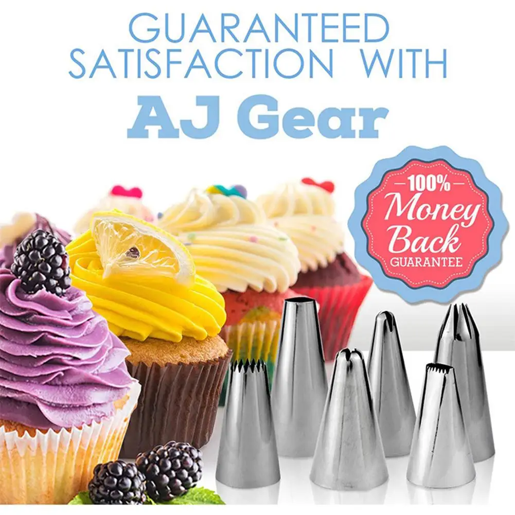 Набор инструментов для выпечки 207 шт. русские насадки нескользящий поворотный