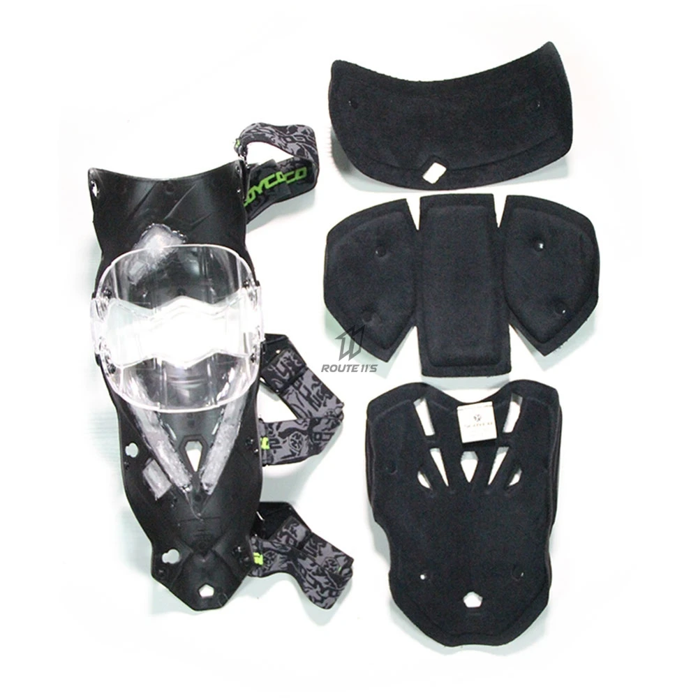 

SCOYCO Motorcycle Knee Pad CE Motocross Knee Guards Motorcycle Protection Knee Motor-Racing Guards Safety Gears Race Brace Black