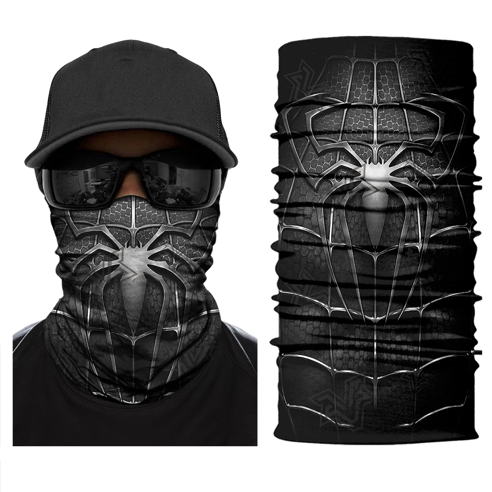 Шарф-Балаклава Black Spider велосипедная бандана для мужчин и женщин | Спорт