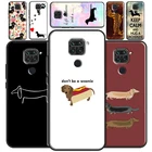 Такса Колбаса Собака цитаты для Redmi Note 9 Pro Note 7 8 Pro 8T 9S Note 10 Pro Чехол для телефона для Redmi 9T 9C 9 9A 8A 7A