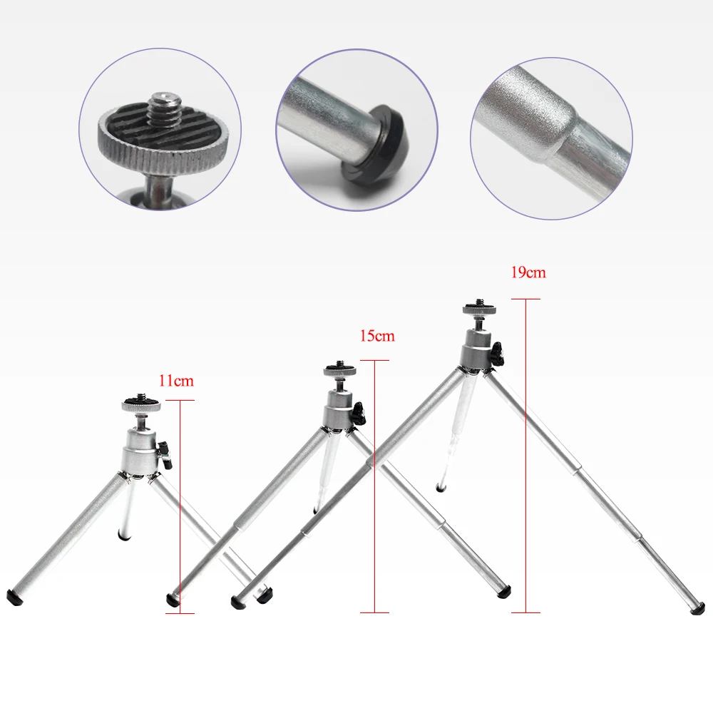 

6inch Mini LED Desktop Video Ring Light 10 inch Selfie Lamp With Tripod Stand USB Plug For YouTube Live Photo Photography Studio