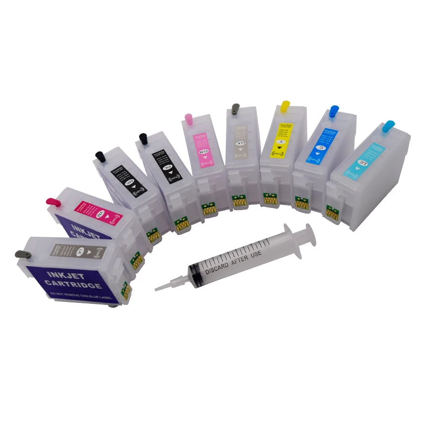 P600 многоразовый чернильный картридж с чипом ARC для Epson T7601 T7609 принтера Surecolor SC P600|ink