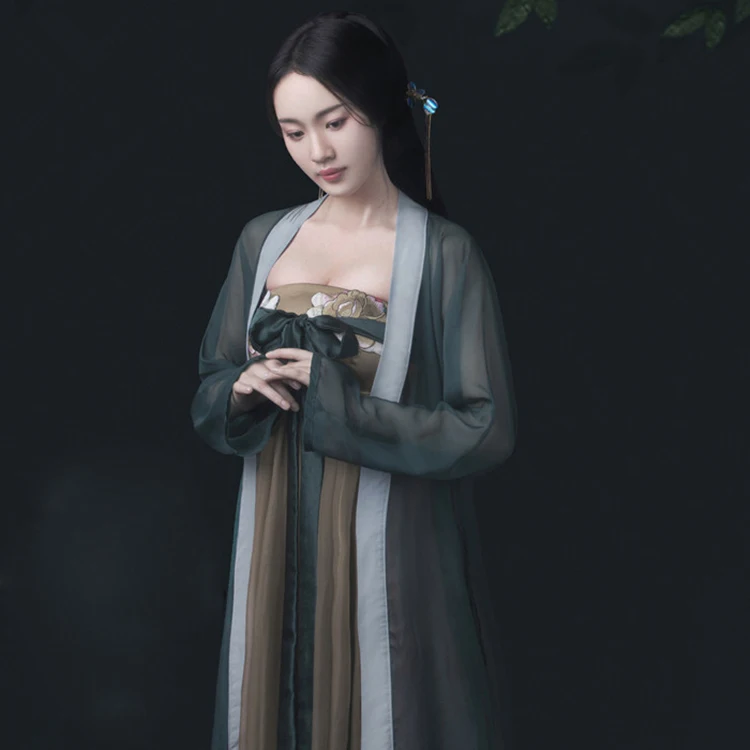 Suo Qing Feng WYJN женский Hanfu Высокая талия Ruqun фотоальбом косплей костюм сценическое