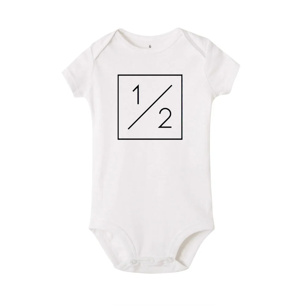 Половина боди на день рождения для мальчиков средней длины подарок ребенку Пол