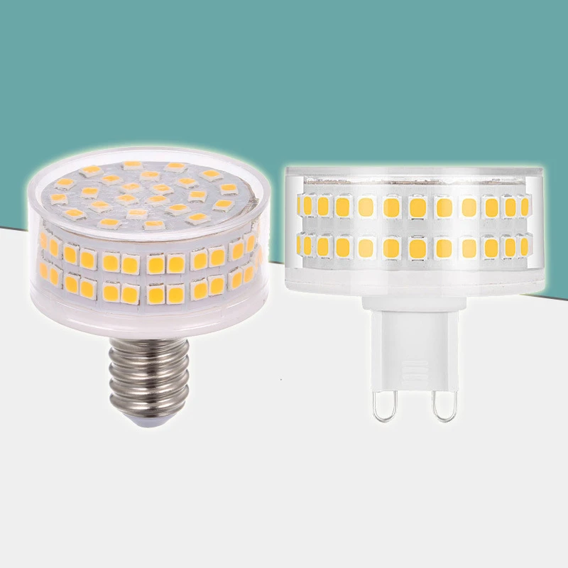 Светодиодная лампа G9 LED Light 9W 12W 15W AC 110V 220V SMD 2835 керамическая E14 точесветильник