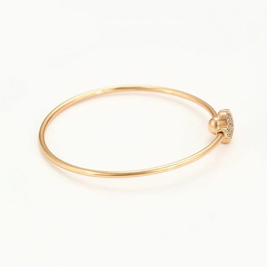 MxGxFam милые цветы циркон браслет ювелирные изделия для молодых женщин золотой