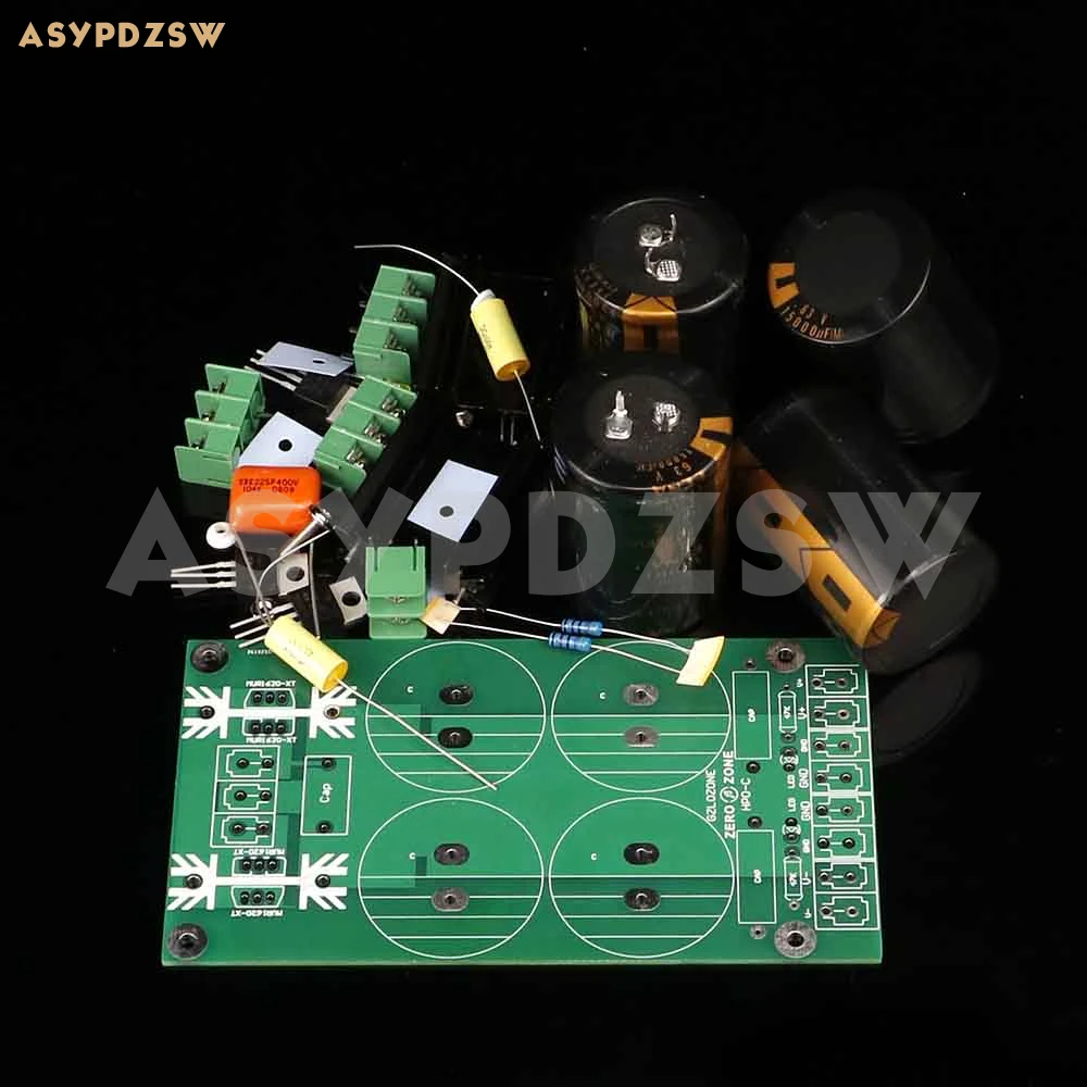 

HPO-C 32A усилитель мощности выпрямитель Шоттки фильтр источник питания PCB/базовый DIY kit/15000 мкФ 63V DIY Kit
