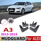 Автомобильный брызговик для Audi A3 Sportback Hatchback 2019  2013, брызговики от грязи, брызговики 2018, 2017, 2016, 2015, 2014