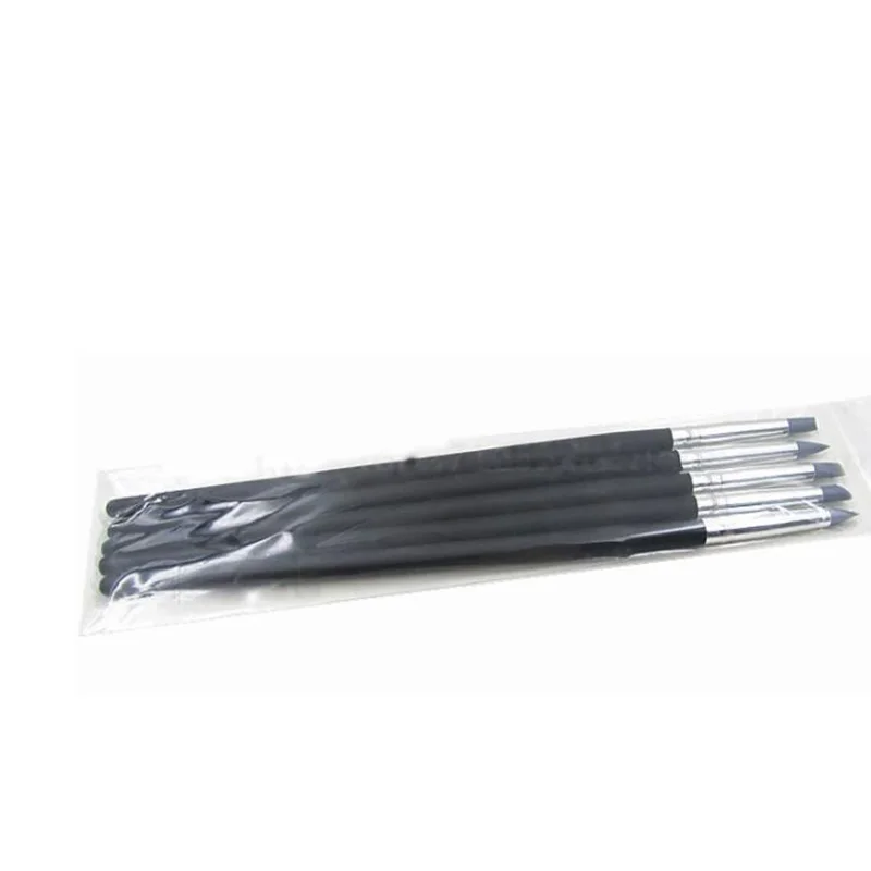 5 шт./лот новинка зубные кисти из смолы ручки формы силиконовый зуб инструмент для