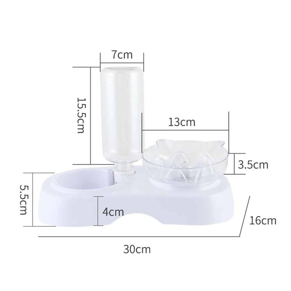 С двойным выходом для собаки кошка автоматическая кормушка кошек автоматический