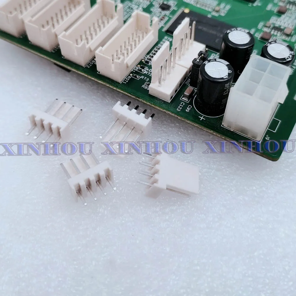 Штырьковый разъем 2510-AW KF2510 штырьковый 2 54 мм 4Pin для майнинга ASIC Antminer S9 L3 + Innosilicon A9