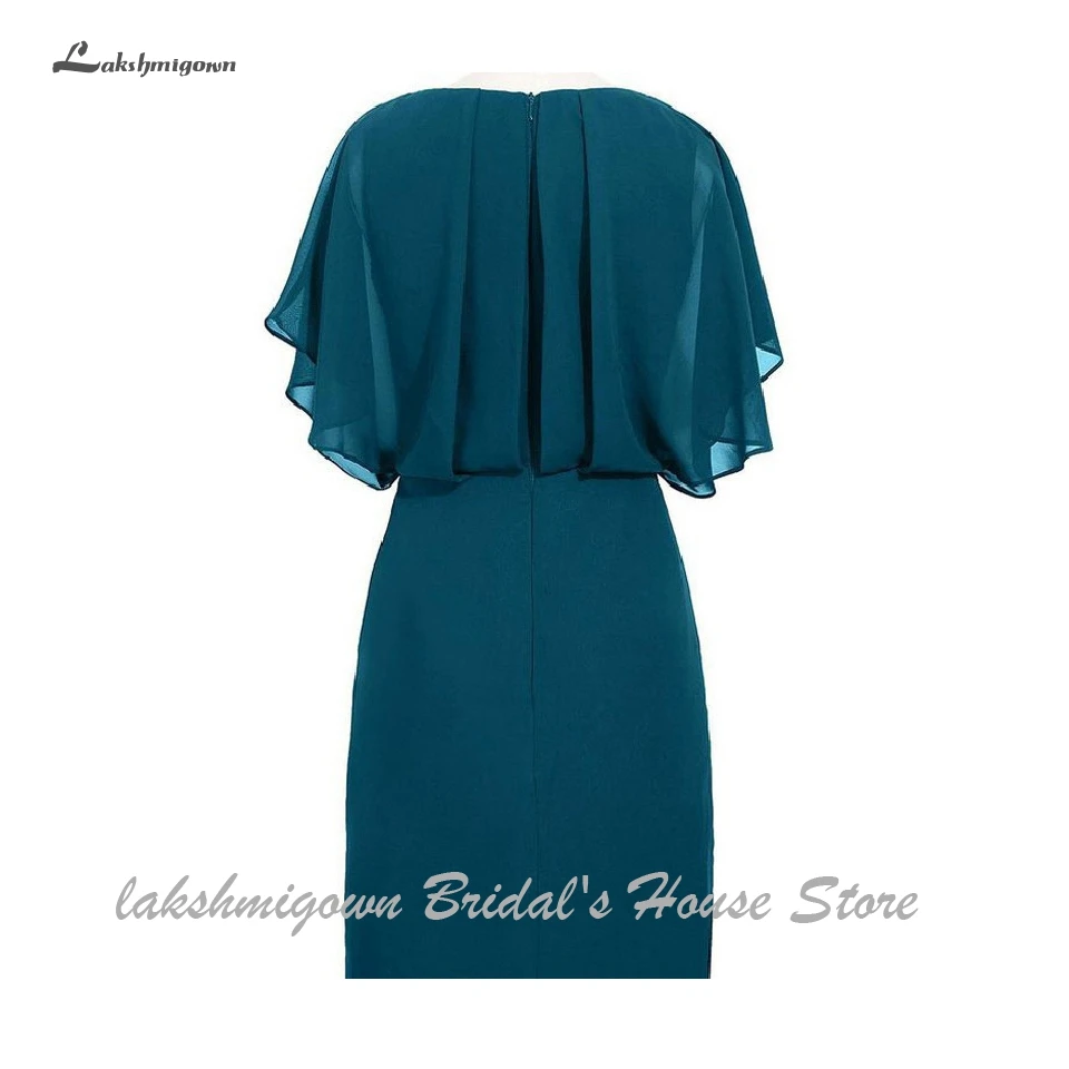 Lakshmidress короткое вечернее платье для матери невесты размера плюс элегантное