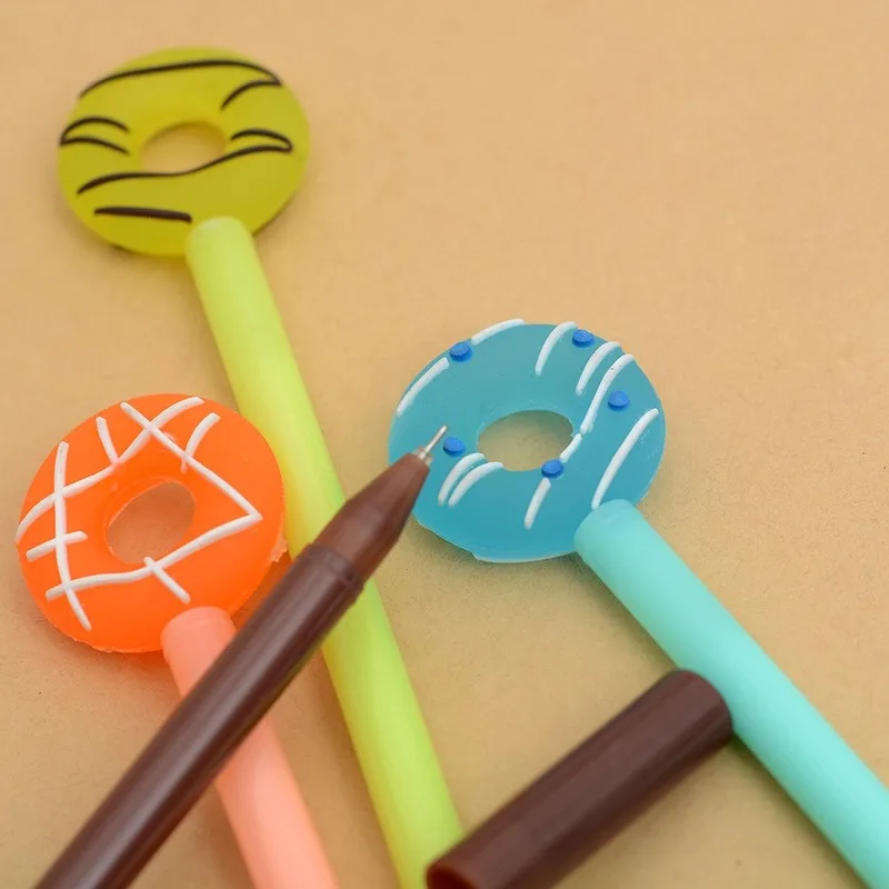 Конфеты цветные пончик ручка с чернилами стандартных цветов рекламное