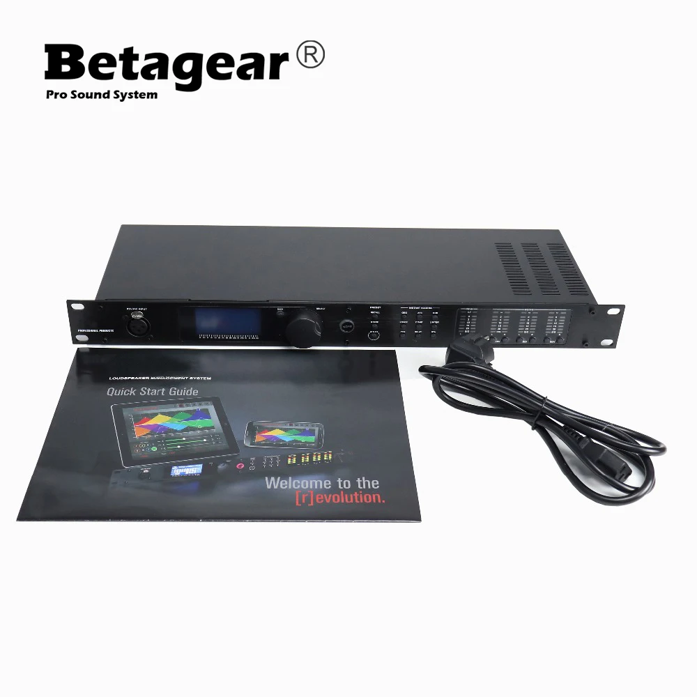 Аудиопроцессор Betagear PA2 /VENU360 Stage Оригинальное программное обеспечение Pro Audio Driver Rack