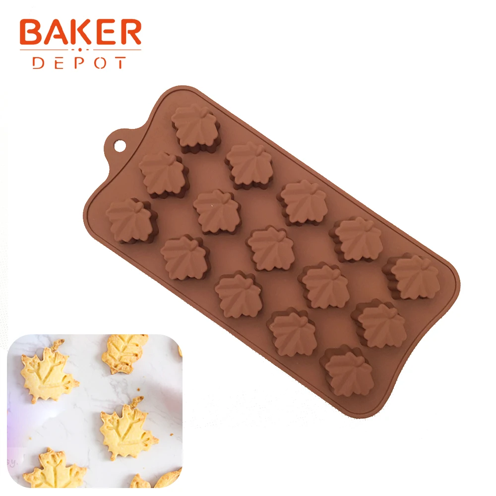 Силиконовая форма для шоколада цветок инструмент 15 отверстий выпечки тортов
