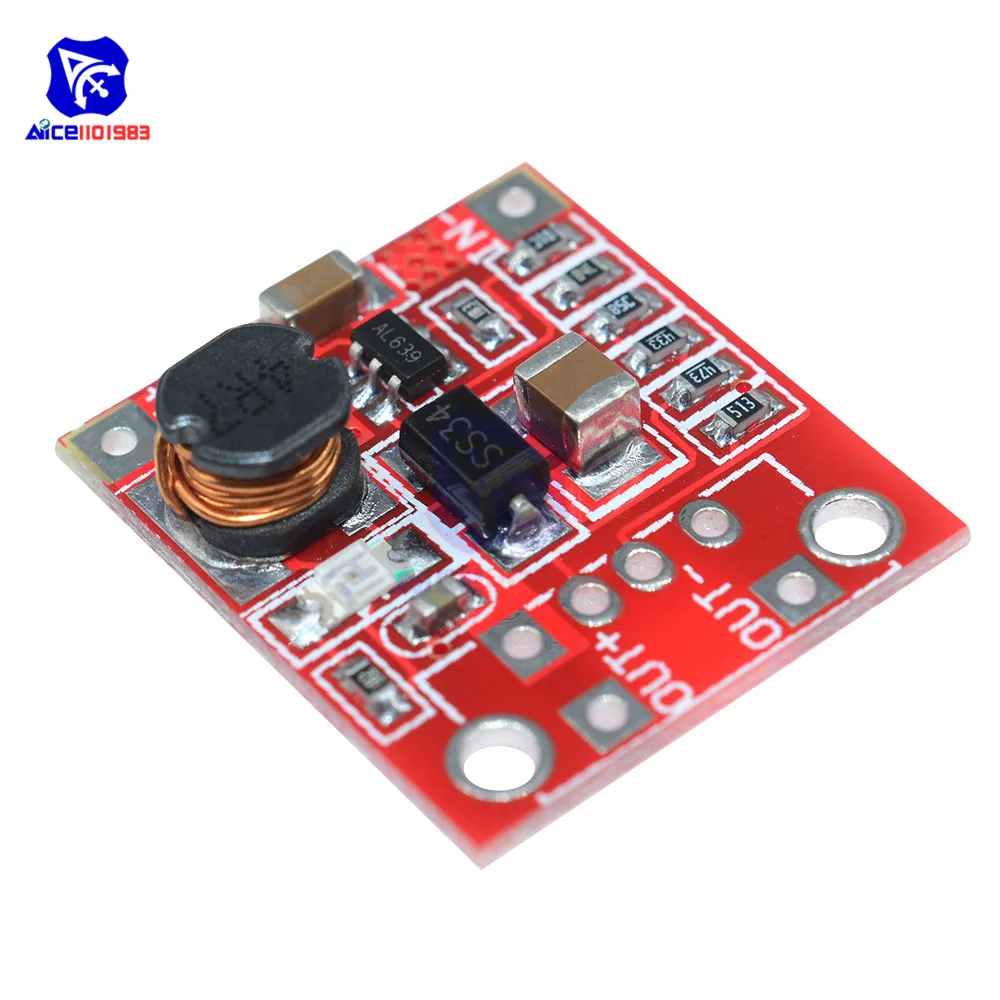 Diymore DC 2 5 6V до 4 12V 1A повышающий неизолированный модуль зарядного устройства для MP3