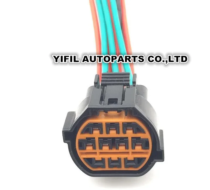2 шт./лот 10 Pin/Way женские Налобные фонари светодиодная Автомобильная розетка