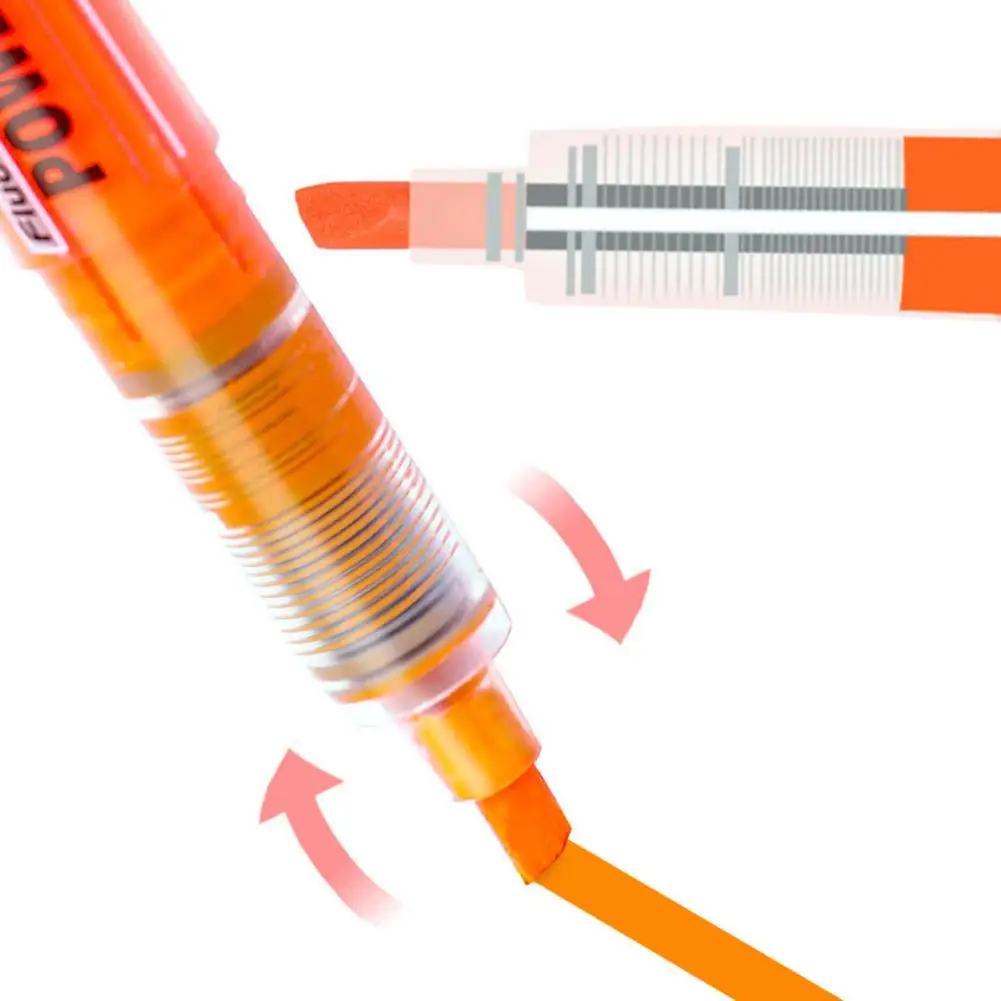 10 цветов маркер канцелярские принадлежности цветная прямая жидкая ручка для