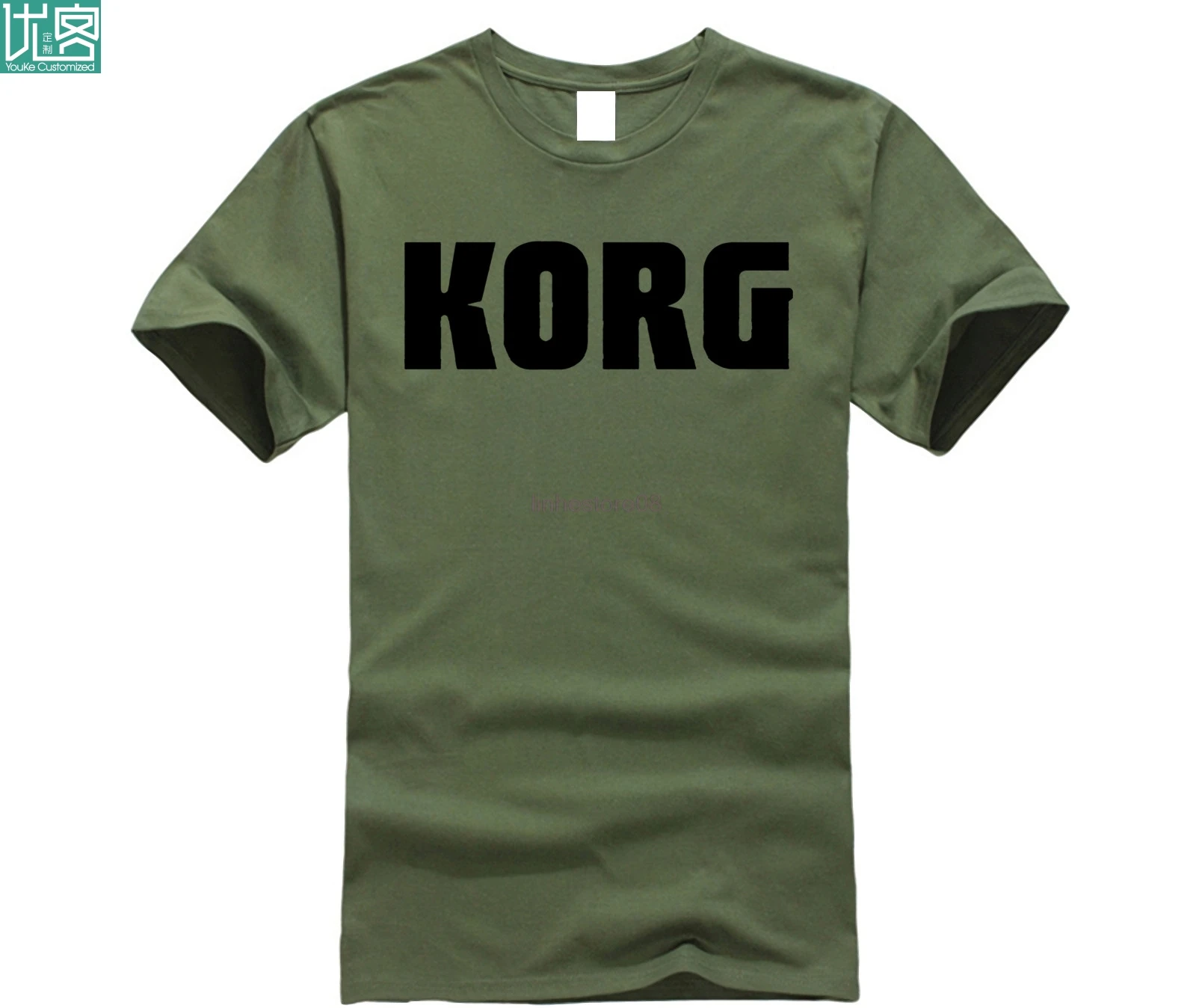 2020 Новое поступление футболка с логотипом KORG клавиатура логотип Korg Новая мужская