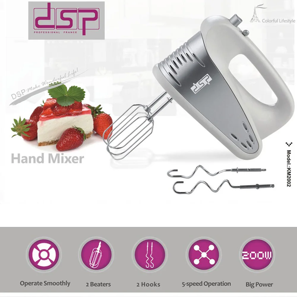 220v200w бытовой ручной Электрический венчик мини для взбивания крем яичным белком