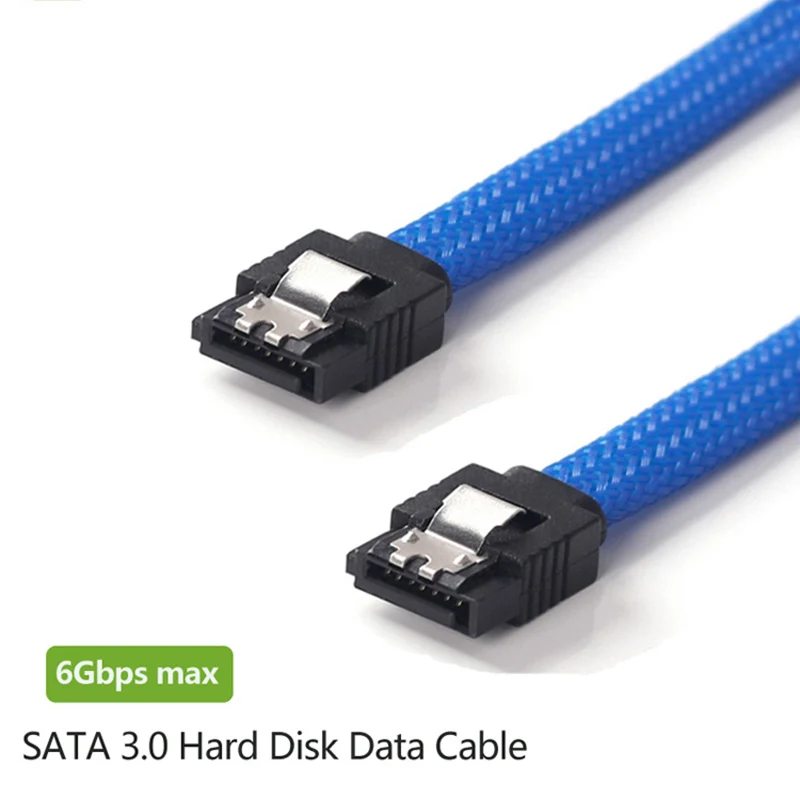 50 см SATA 3 0 III SATA3 7pin кабель для передачи данных 6 ГБ/сек. SSD Кабели HDD жесткий диск
