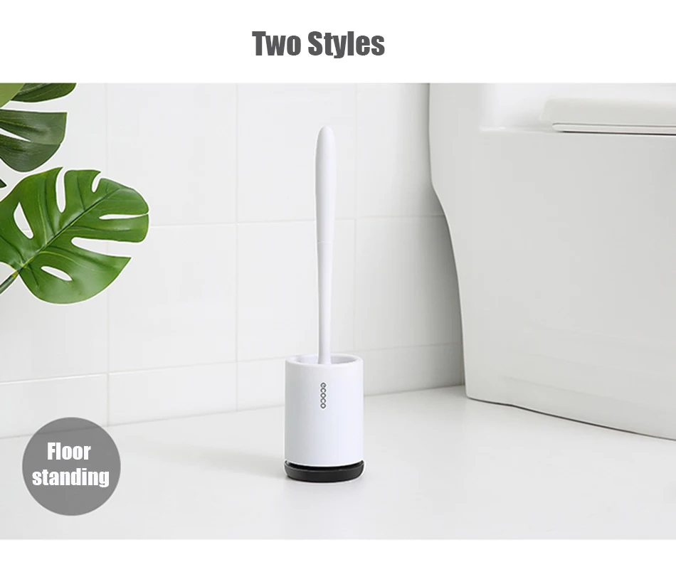 Щетка для унитаза резиновая головка держатель щетка чистки туалетной стены