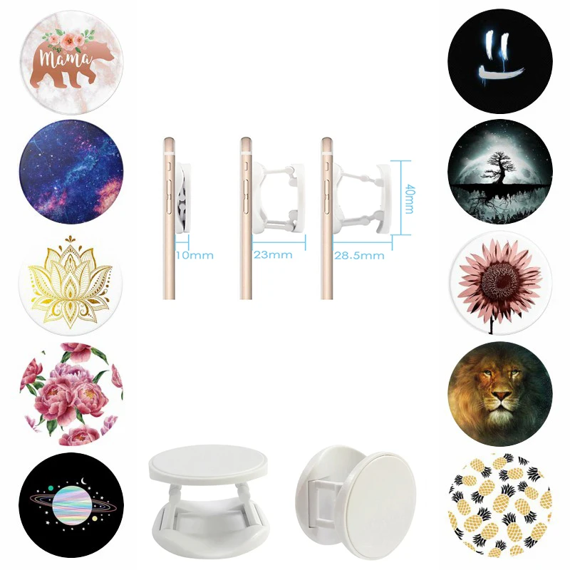 

Fold Phone Holder Hot Finger Ring Expanding Stand Hand Bracket Попсокет Fold Pocket Socket Stand Ring для телефона