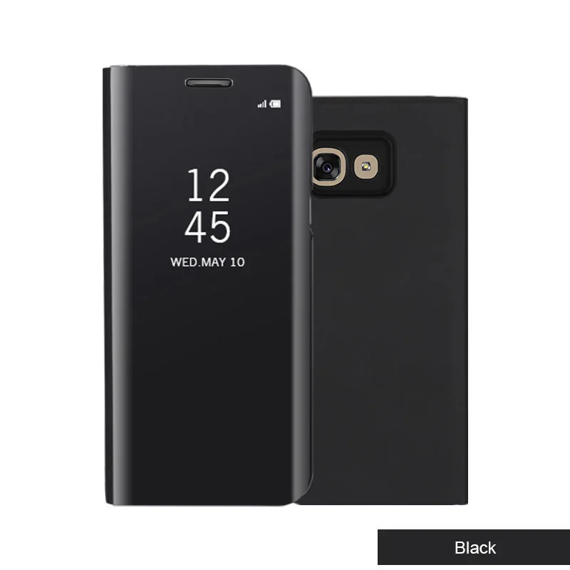 Умный прозрачный зеркальный чехол для samsung Galaxy S9 S8 Plus S6 S7 Edge Note 8 для samsung A3 A5 A7 J3 J5 J7