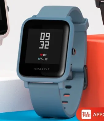 Сиренево-синего цвета Оригинальные Смарт-часы xiaomi Huami Amazfit Bip Lite, фитнес-трек, 1,28 дюймов, светодиодный, водонепроницаемый, 45 дней работы от батареи, пульсометр - Цвет: Сиренево-синего цвета