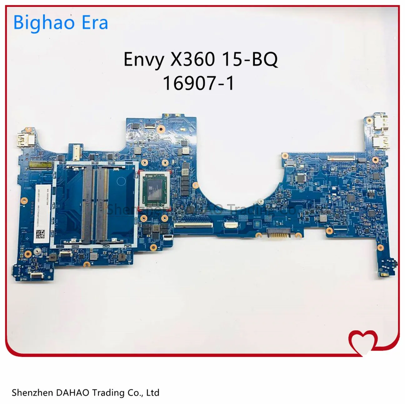 

L34922-601 935101-601 935101-001 For HP Envy X360 15-BQ Laptop Motherboard 16907-1 W/ Ryzen 5 R5-2500 DDR4 100% Fully Test OK