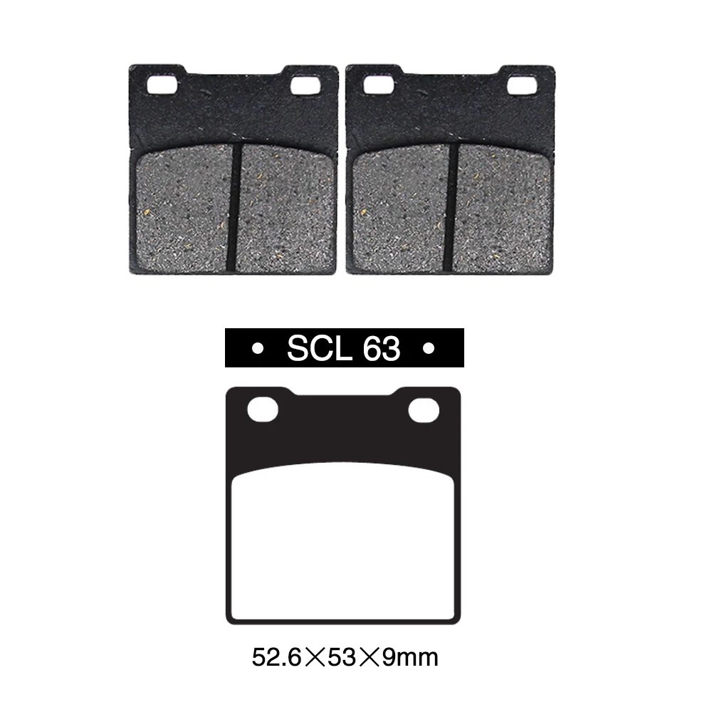 ALconstar-Racing Motorcycle Brake Pads Set Front Disc and Rear For Suzuki GSX750 1989-2006 Semi-Metal | Автомобили и мотоциклы