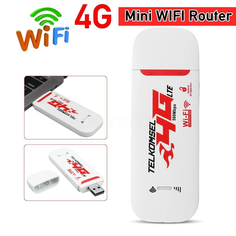Портативный 4G/3G LTE автомобильный WIFI роутер Точка доступа 150 Мбит/с беспроводной USB