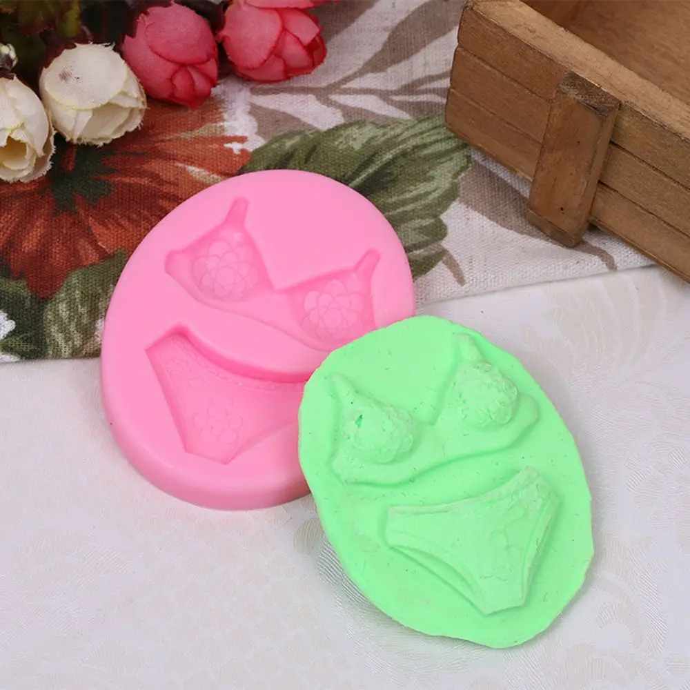 3D сексуальное нижнее белье для красоты силиконовые формы DIY шоколадные помадные