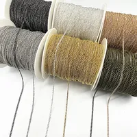 Цепочки для ожерелий HWGTBBRR, 2 шт., металлические