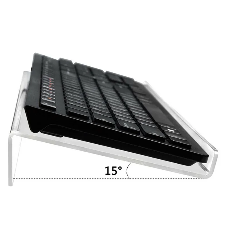 Эргономичный прозрачный угловой держатель для клавиатуры компьютера ПК