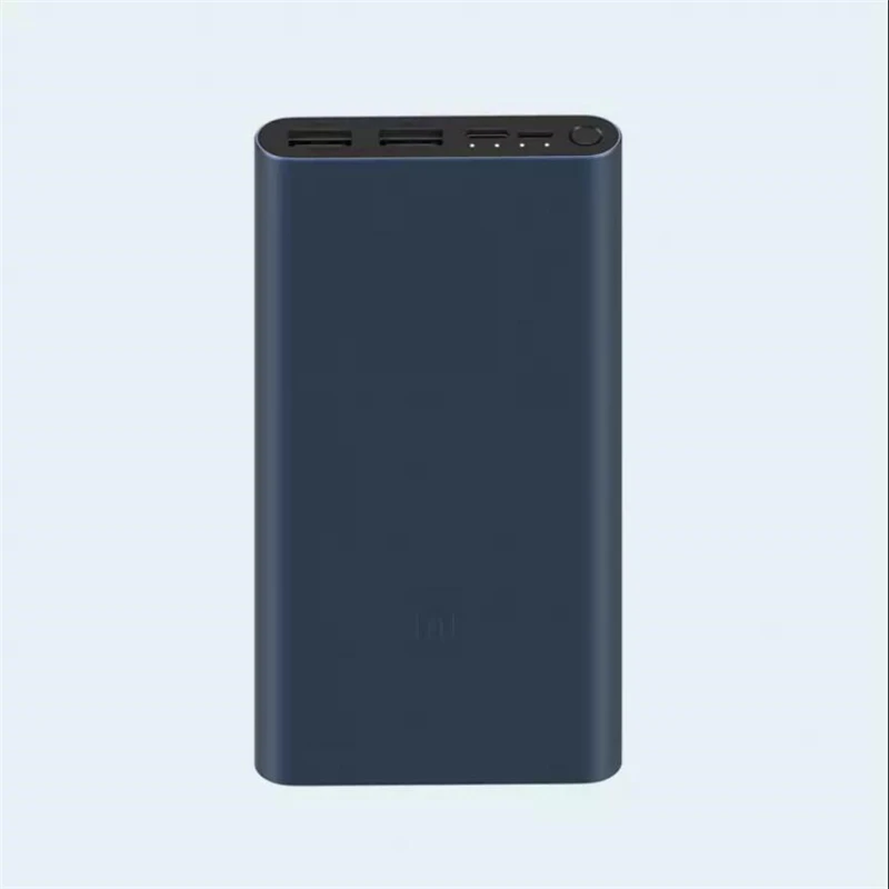 Внешний аккумулятор Xiaomi Mi Power Bank 3 USB пластик 10000мАч | Мобильные телефоны и