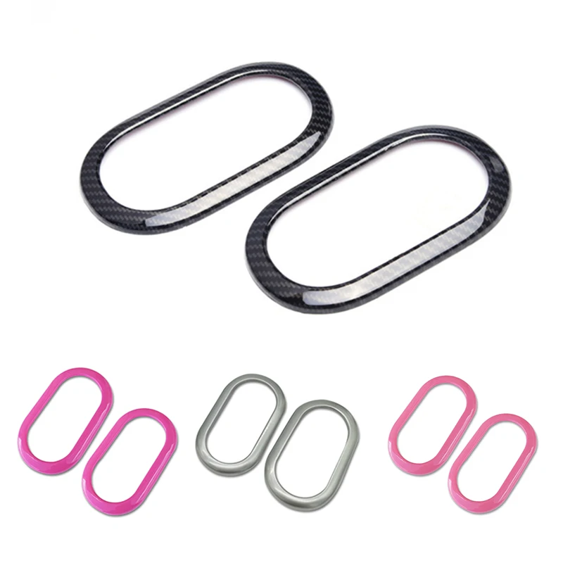 

2pcs ABS plastic inner door bowl cover for mercedes new smart fortwo forfour 453 car stickers car styling decoration accessories