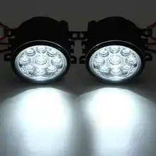 2 шт. светодиодный противотуманный фонарь для Land Rover Range Rover Sport L322 2005-2013 Дискавери 4 2009- Drl бампер противотуманных фар передний 12 В