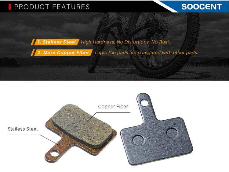 4 пары MTB велосипедные дисковые Тормозные колодки для Shimano B01S Deore M515 LX T675 M495 Tektro Aquila Auriga Comp тормозные колодки