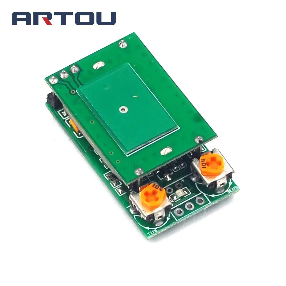 DC 5V 5.8G 5.8GHz Microwave Radar Sensor Switch Module ISM Waveband Sensing 12m HFS-DC06 No Interference Board 30mA