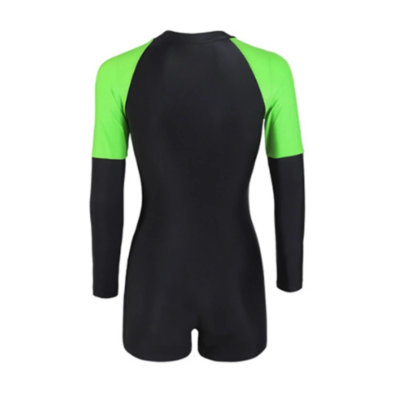 Гидрокостюм с Для женщин m неопрена Термальность купальник молния сзади для