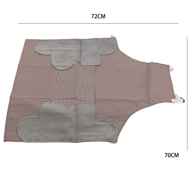 

1Pcs Barber Salon Plaids Striped Cotton Linen Apron Woman Adult Shampoo Haircuts Cloth Wrap Hair Salon Tool