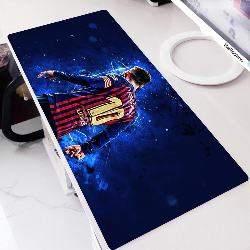 

Anime DeskMat Messi Mouse Mats Football Mouse Pad Gamer Keyboard Mousepad Large Computer Accessories Rug Varmilo CS GO Xxl Mat