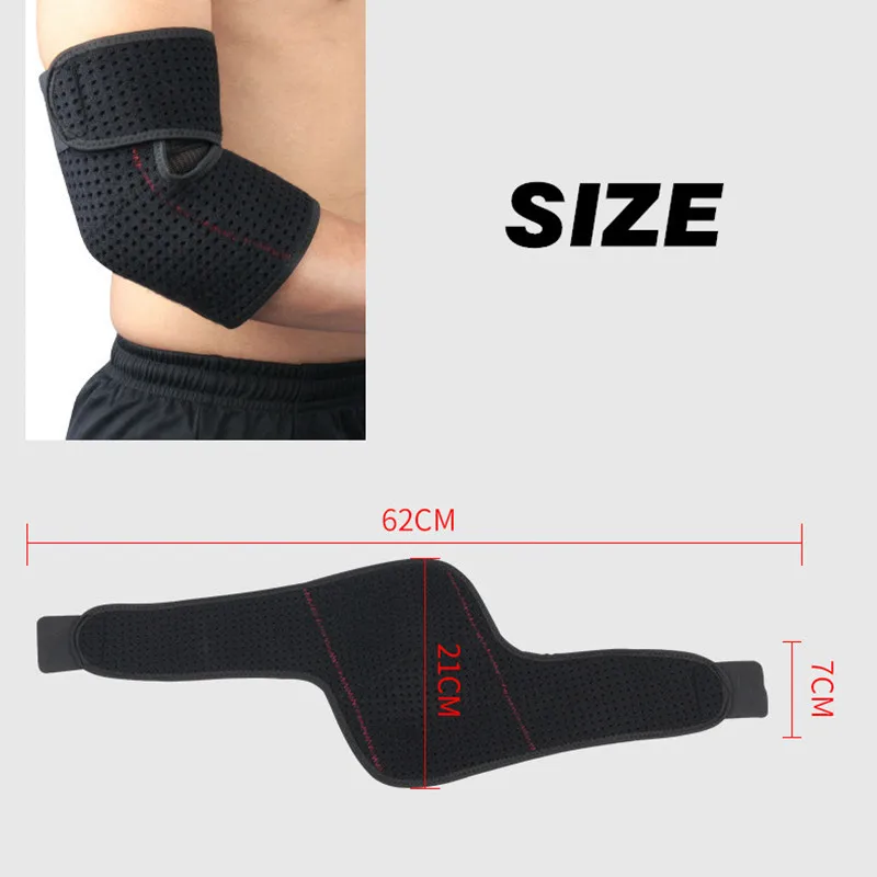 1 шт. Регулируемый Неопреновый бандаж для локтя дышащий протектор рук Спортивная