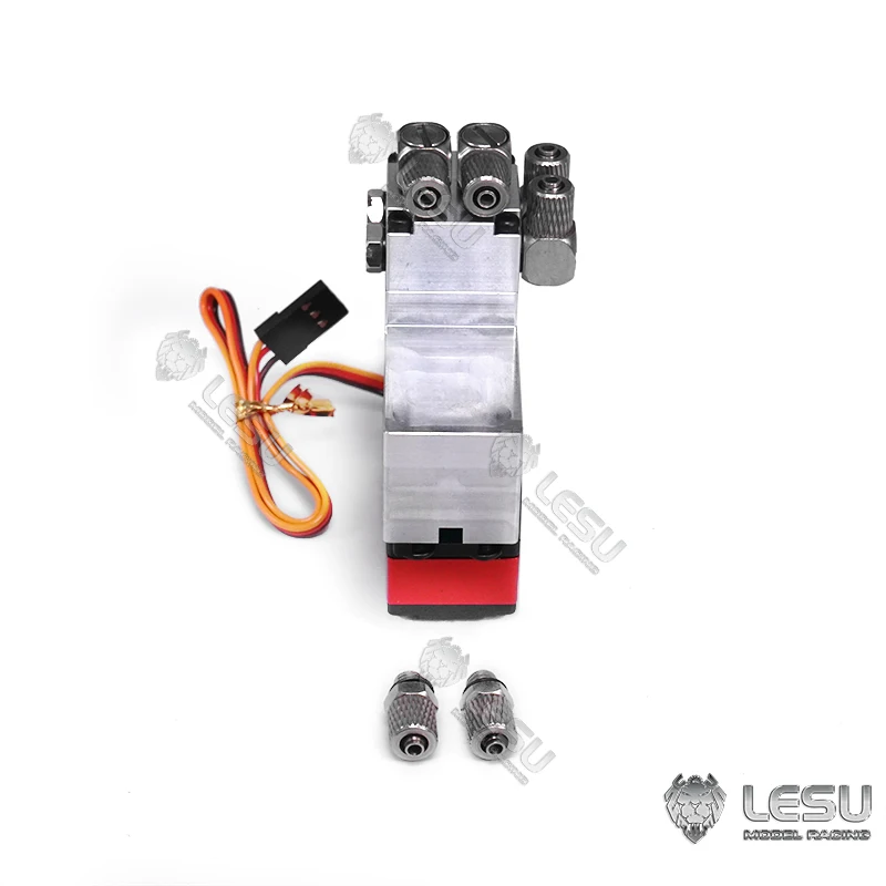 Verkauf LESU 1CH Richtungs Ventil Servo Für 1/14 RC Hydraulische Dumper Lkw Loader Bagger TAMIYA Modell DIY Auto