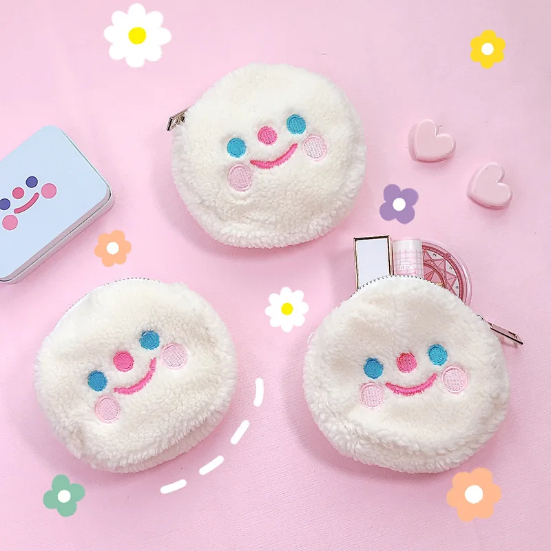 

Creative net red plush small bag handbag cute super cute girl mobile phone bag cartoon coin purse doll gift birthday gift