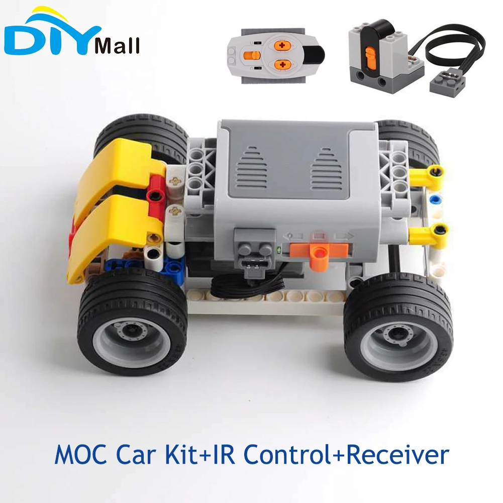 Набор игрушечных блоков для автомобиля батарейный блок AA M-Motor PF набор кирпичей