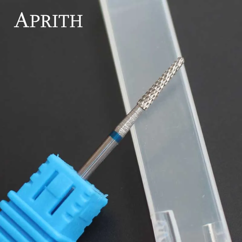NO4 APRITH 10 тип твердосплавное сверло для ногтей Электрический Фрезерный резак пилка для ногтей Маникюр для маникюра аксессуары для дизайна ногтей - Цвет: NO4